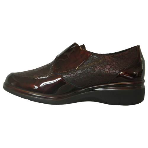 Pitillos Low Wedge Shoes - 1611 - Brown