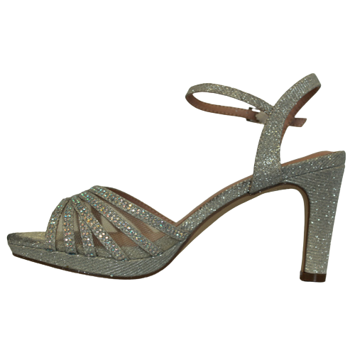 Menbur Dressy Heels - 23410 - Silver