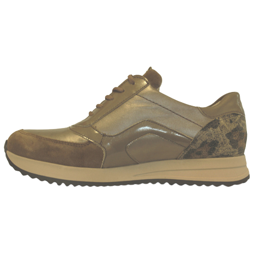 Waldlaufer Wide Fit Trainers - 752004 - Beige