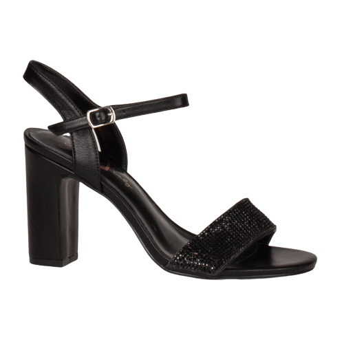 Una Healy Dressy Block Heel Sandals - Born To Jive - Black