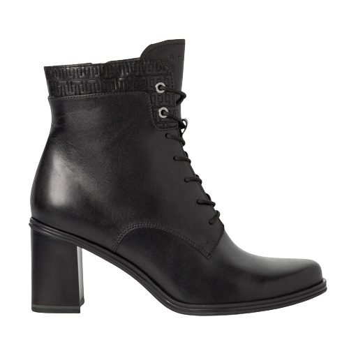 Tamaris Block Heeled Ankle Boots 25110-29 Black – Greenes Shoes