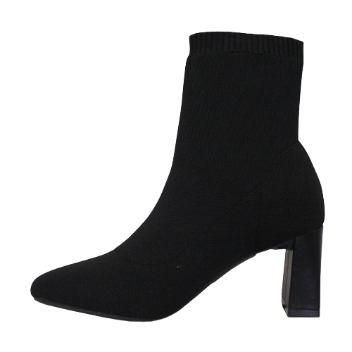 XTI Block Heeled Ankle Boots - 140394 - Black