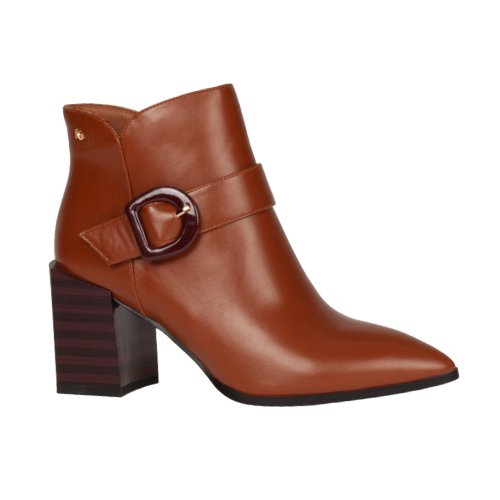 Kate Appleby Block Heeled Ankle Boots - Hurst - Tan
