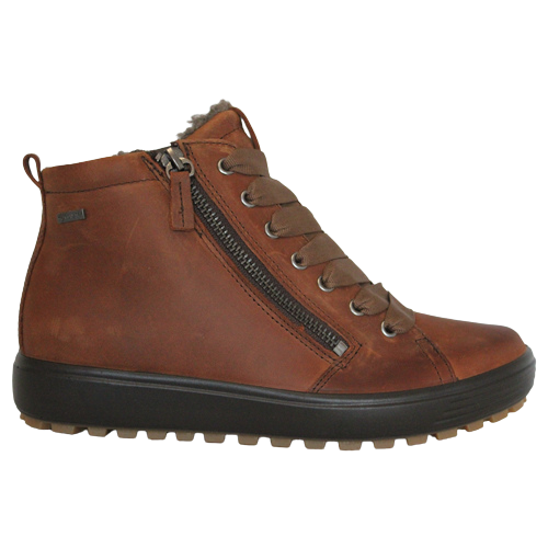 Ecco Soft 7 Tred Gortex Boots 450163 Tan Greenes Shoes