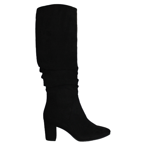 Marco Tozzi Block Heeled Knee Boots - 25519-29 - Black