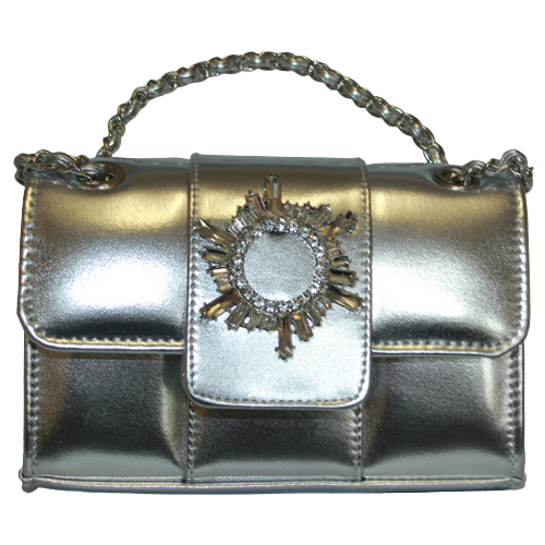 Una Healy Clutch Bag - Dancing Queen - Chrome