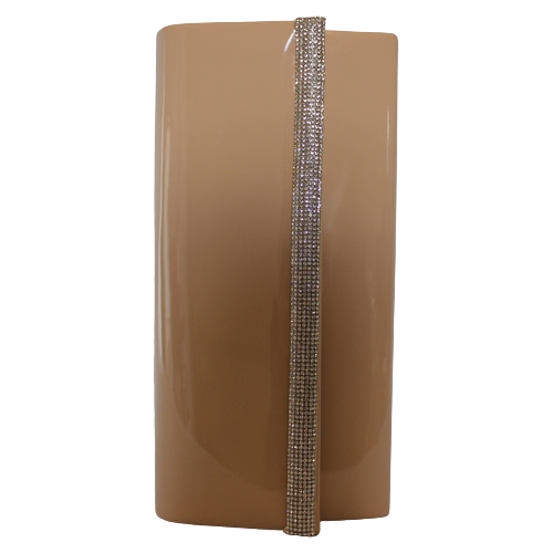 Una Healy Clutch Bag - City Of Chicago - Nude