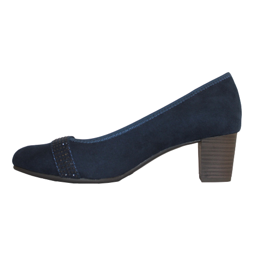 Jana Heeled Pumps - 22467-20 - Navy