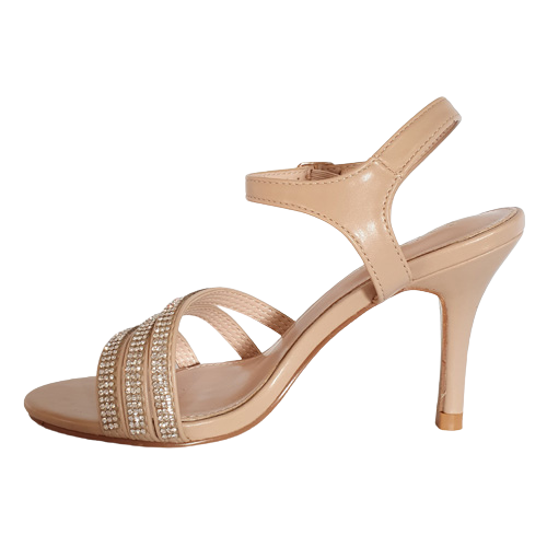Sorento Dressy Heels - Glemhill - Nude