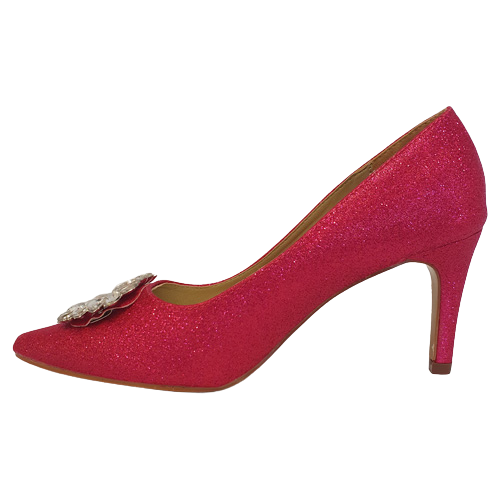 Sorento Dressy Heeled Pumps - Nuremore - Fuchsia