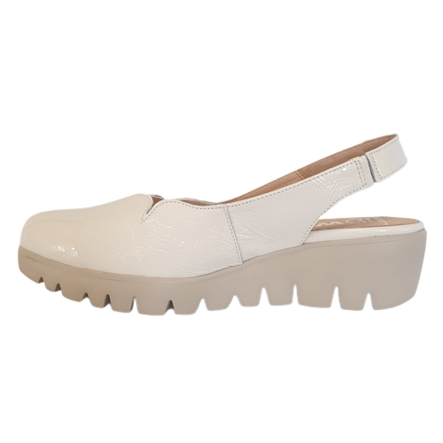 Wonders Wedge Sandals - C-33260 - White