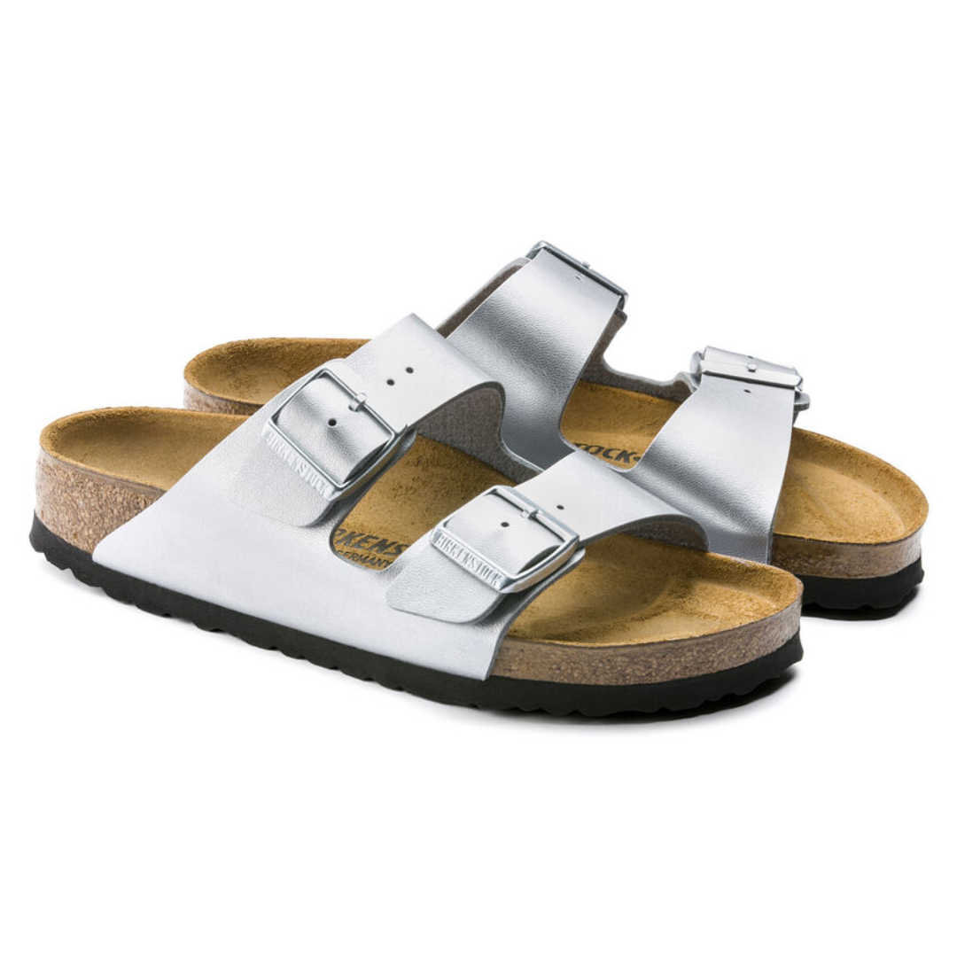 Birkenstock Ladies Sandals - Arizona BS - Silver