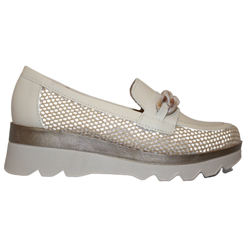 Pitillos Wedge Loafers - 5113 - Beige