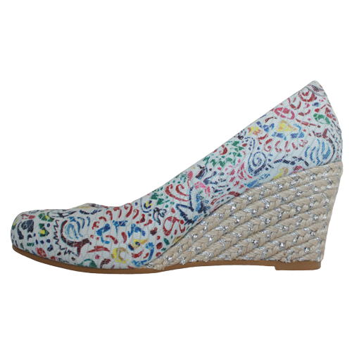 Kate Appleby Wedge Pumps- Marina - Multi