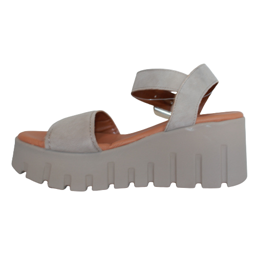 Tamaris Ladies Wedge Sandals - 28712-20 - Taupe