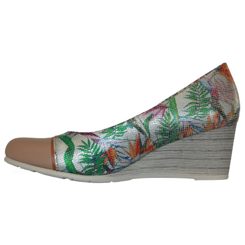 Zanni Wedge Shoes - Khaimah - Multi