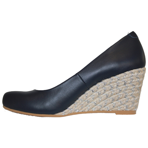 Kate Appleby Wedge Pumps - Marina - Navy