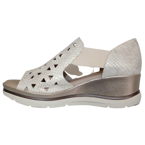 Pitillos Wedge Sandals - 5034 - Gold