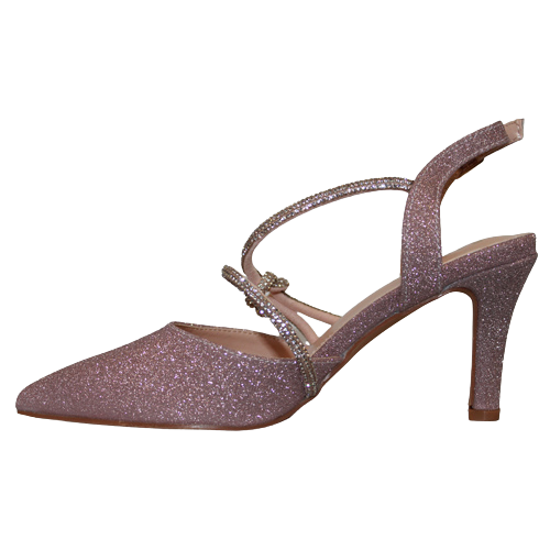 Sorento Sling Back Heels - Gileston - Rose Gold