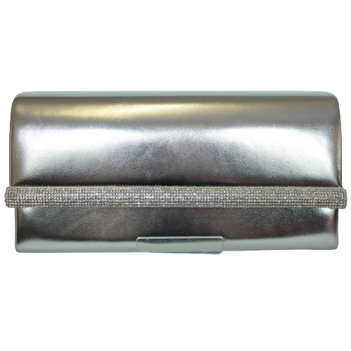 Una Healy Clutch Bag - City of Chicago - Chrome