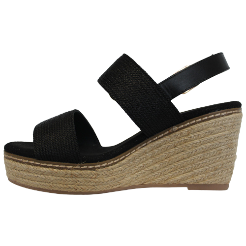 XTI Wedge Sandals - 141412 - Black