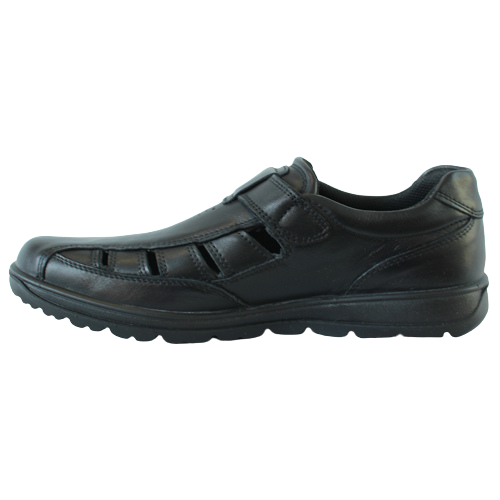 Imac Mens Closed Toe Sandals - 151220 - Black