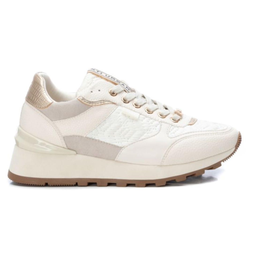 XTI Wedge Trainers - 140016 - Ice