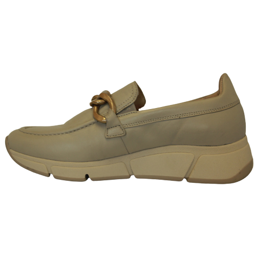 Gabor Wedge Loafers - 96.485-59 - Nude