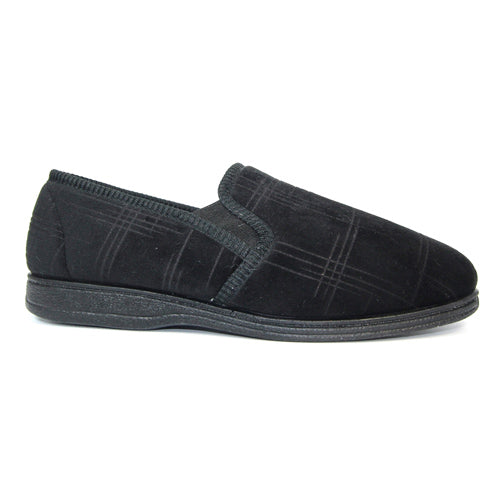 Lunar Goodyear Slippers - Denver - Black