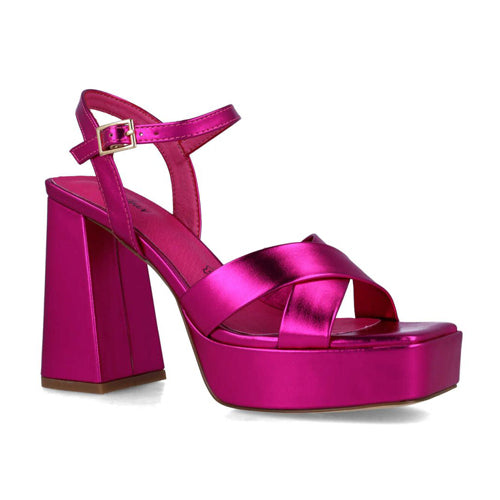 Menbur Platform Sandals- 23948 - Fuschia