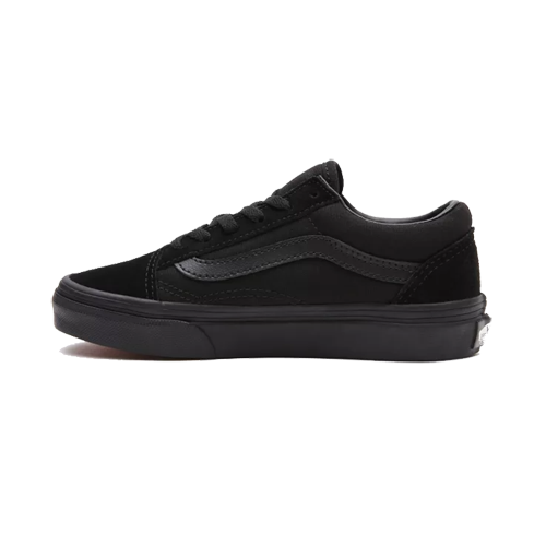 Vans Kids Trainers - Old Skool- Black/Black