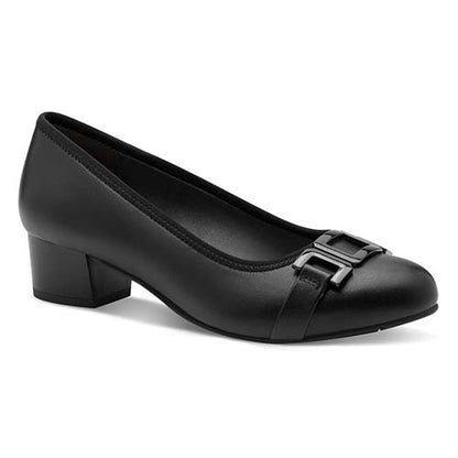Jana Block Heeled Pumps - 22368-45 - Black