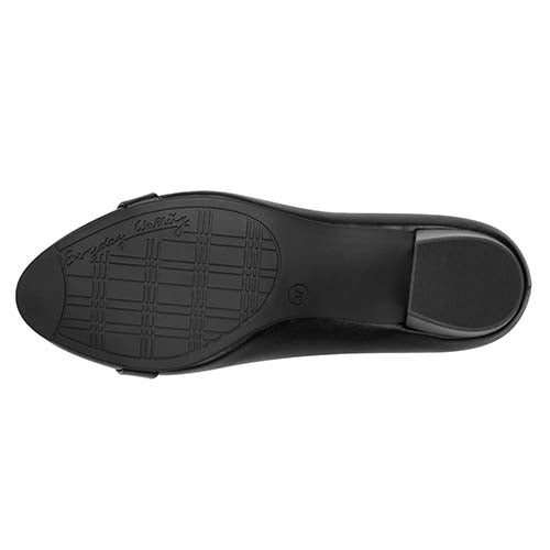 Jana Block Heeled Pumps - 22368-45 - Black