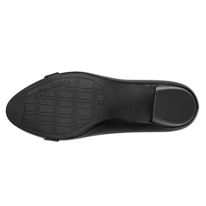 Jana Block Heeled Pumps - 22368-45 - Black