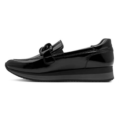 Jana Ladies Loafers - 24766-42 - Black Patent