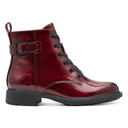 Jana Ankle Boots - 25278-45 - Red Patent