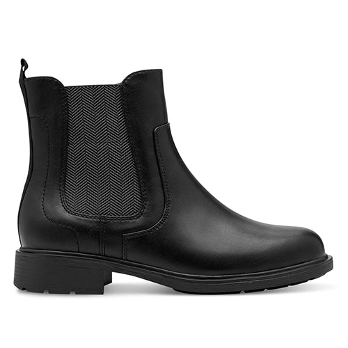 Jana Ladies Chelsea Boots- 25466-43 - Black