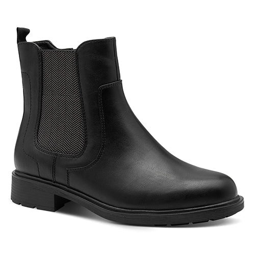 Jana Ladies Chelsea Boots-  25466-43 - Black