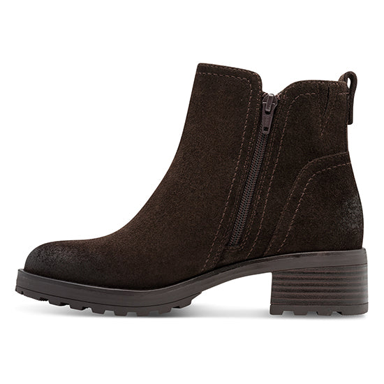 Jana Ladies Ankle Boots - 25711-47 - Brown Suede