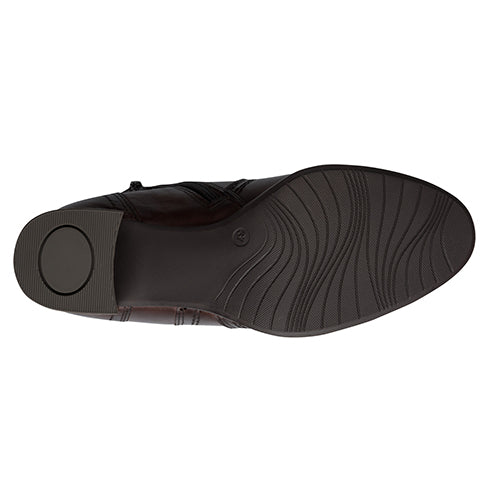 Black shoe sole on a white background