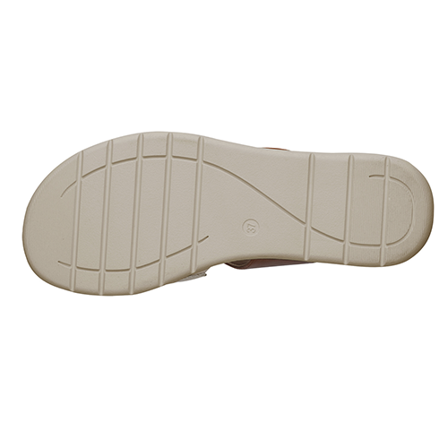 Jana Ladies Platform Sandals - 28266-44 - Beige/tan