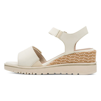 Jana Ladies Wedge Sandals - 28365-46 - Beige