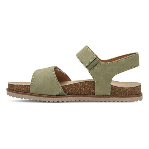 Jana Ladies Flat Sandals - 28560-46 - Olive