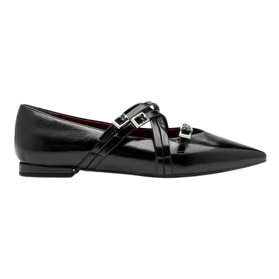 Tamaris Ladies Flat Pumps - 22160-45 - Black