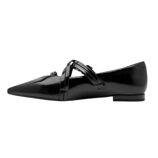 Tamaris Ladies Flat Pumps - 22160-45 - Black