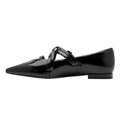 Tamaris Ladies Flat Pumps - 22160-45 - Black