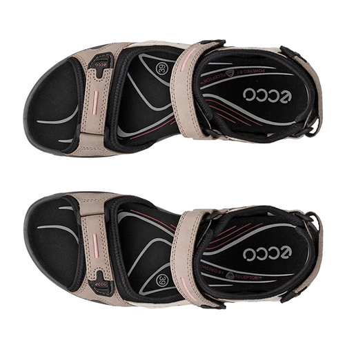 Pair of sandals with &