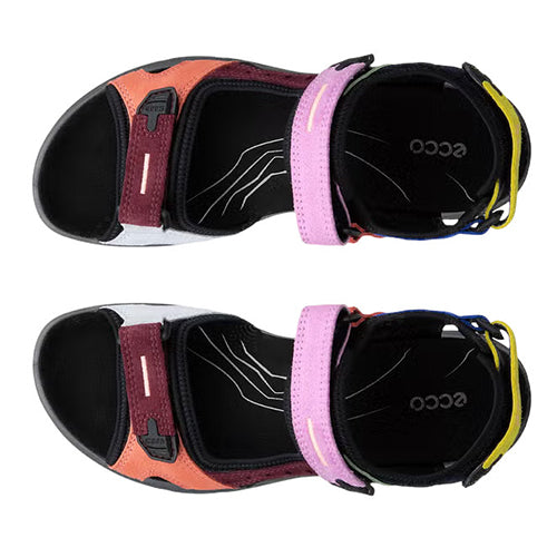 Ecco Off Road Yacatan Sandals - 69563 - Orange multi