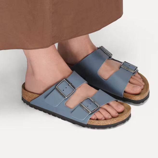 Birkenstock Ladies Sandals - Arizona Birko-Flor - Basalt Grey