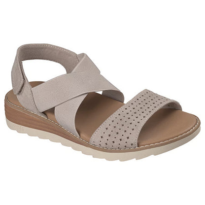 Skechers Arch Fit Ladies Sandals - 113890 - Taupe